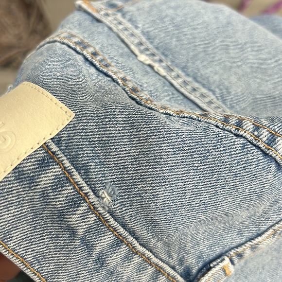 GRLFRND | NEW Sara Super High Rise Slim Straight Jeans in Red Rock Size 30 - Picture 8 of 11